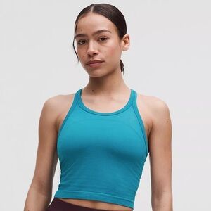 NWT Lululemon Swiftly Tech Cropped Racerback Tank Top 2.0 Size 14